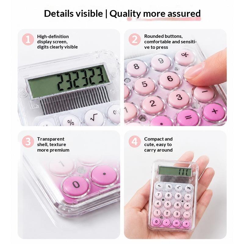เครื่องคิดเลขพกพาขนาดเล็กน่ารั - Scientific Calculator For Secondary School บทวิจารณ์และราคา