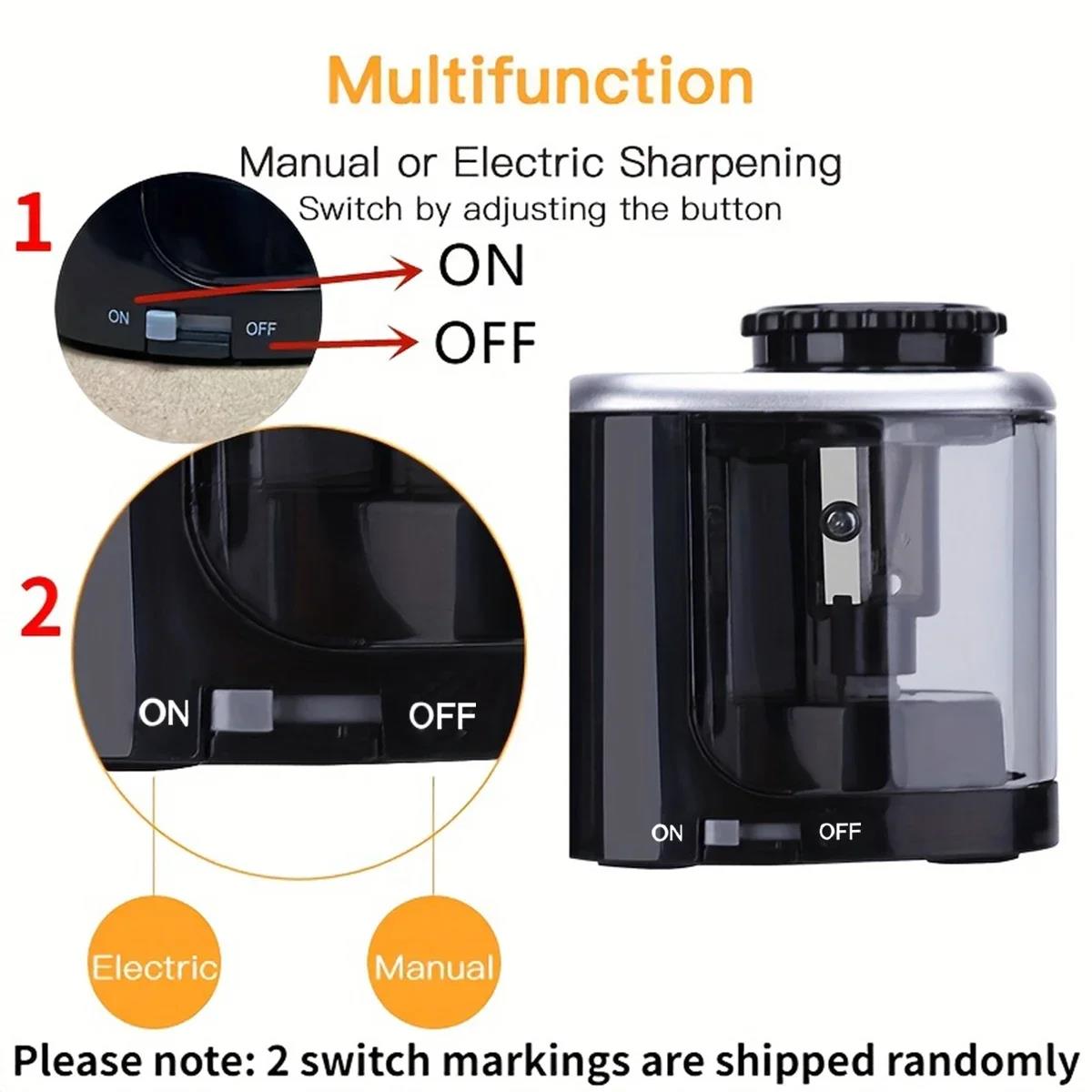 เครื่องเหลาดินสออัตโนมัติ เครื - Electric Pencil Sharpener Usb บทวิจารณ์และราคา