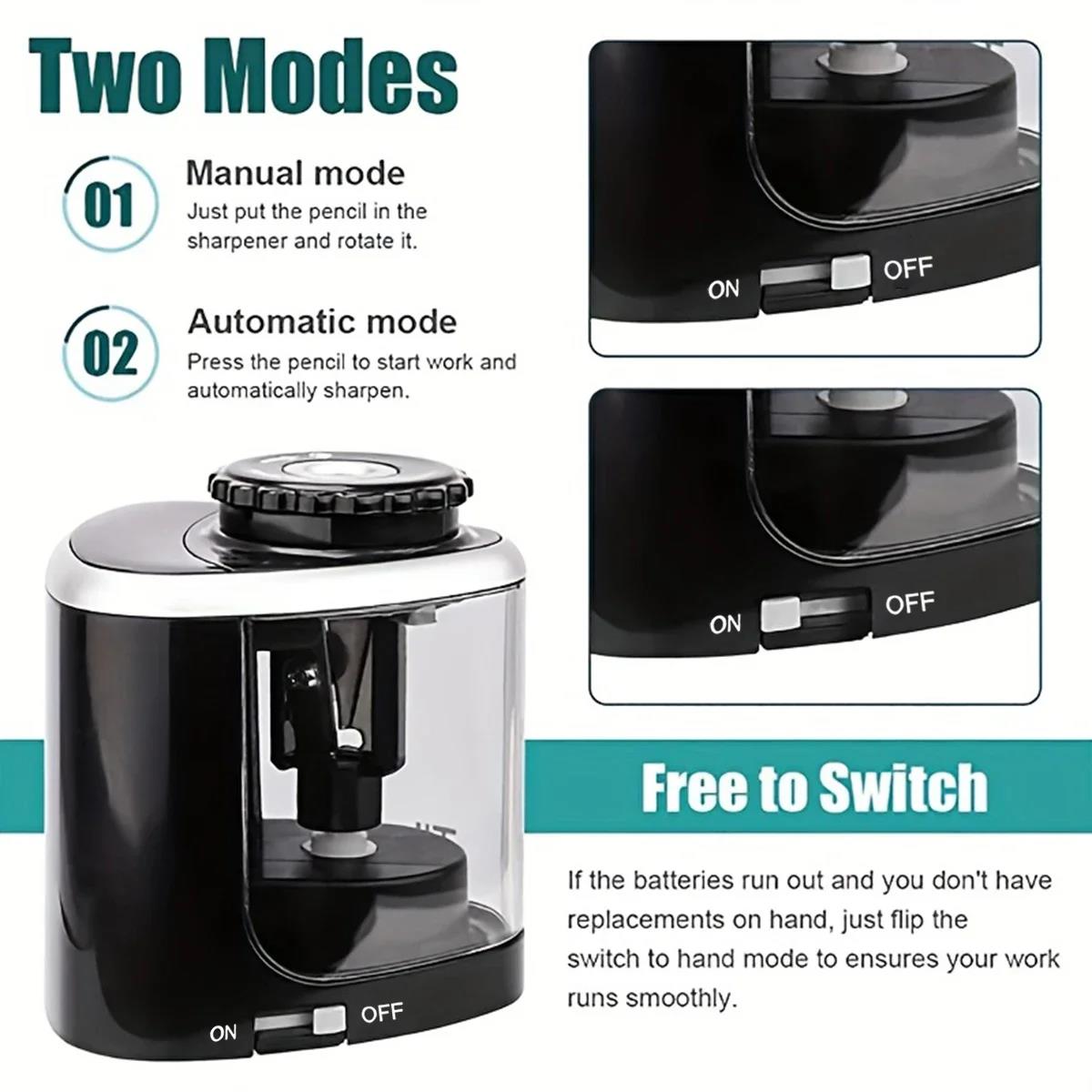 เครื่องเหลาดินสอไฟฟ้าแบบพกพา อ - Electric Pencil Sharpener Usb บทวิจารณ์และราคา